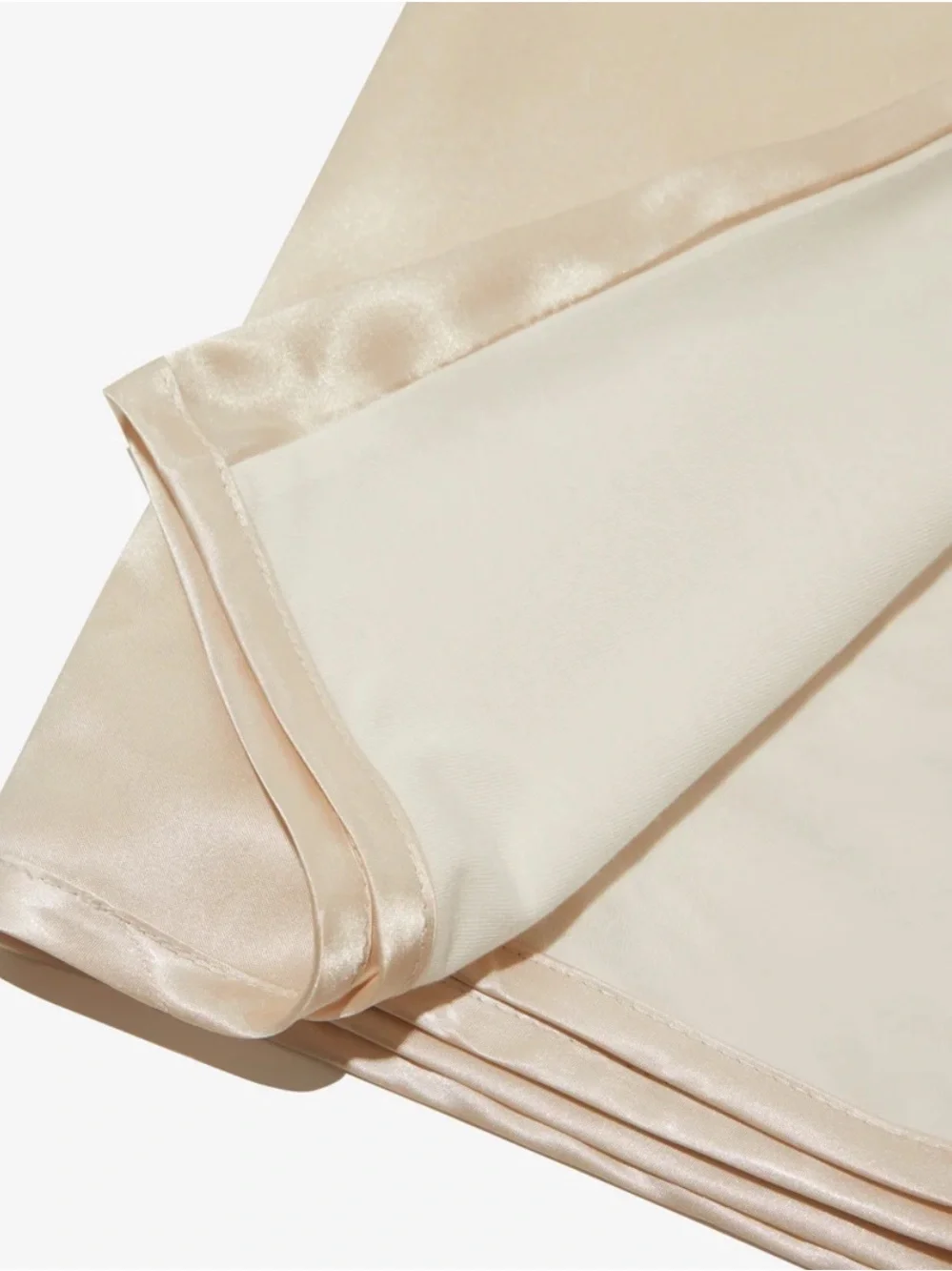 Silked Golden Tan Satin Pillow Sleeve BRAND NEW/SEALED